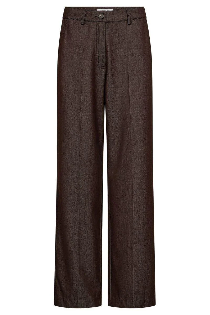 Terry Denim Pant 31528 | Dark Brown | Bukser fra Co'couture