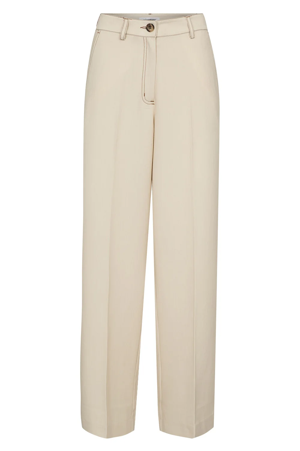 Terrycc Denim Pant | Bisquit | Bukser fra Co'Couture