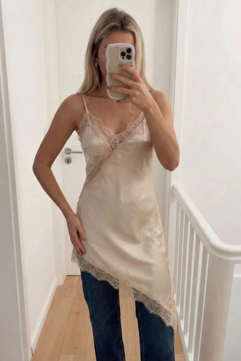 The Empress Dress | Beige | Kjole fra Avery - Image 8