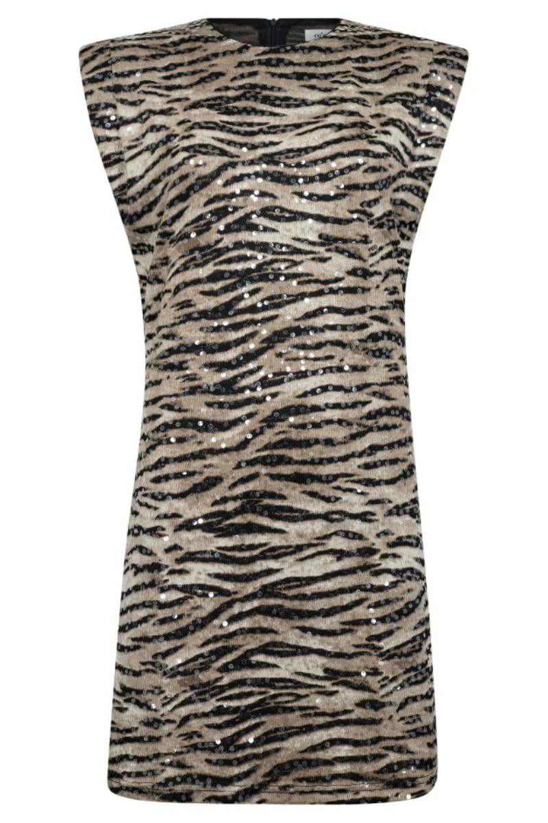 Tiger Sequin Dress | Kjole fra Co'couture