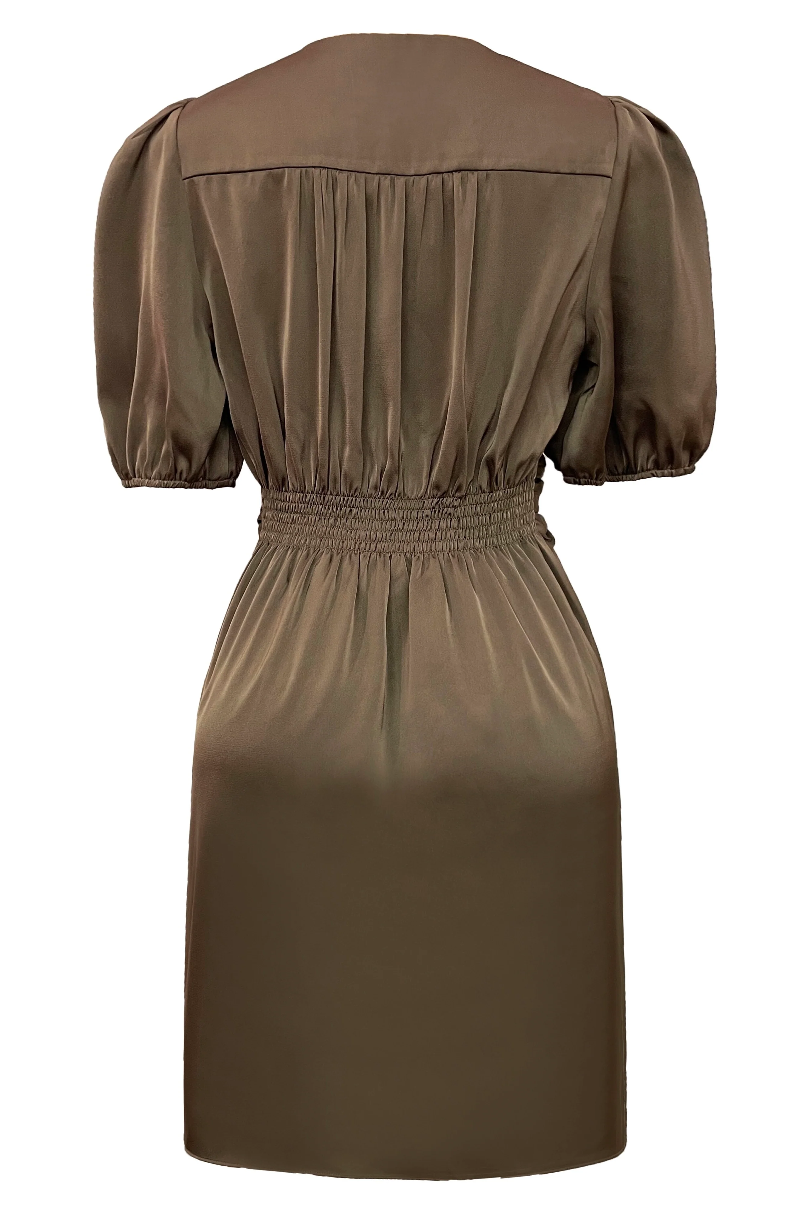Tiki Ss Twist Dress | Brown | Kjole fra Liberté - Image 4