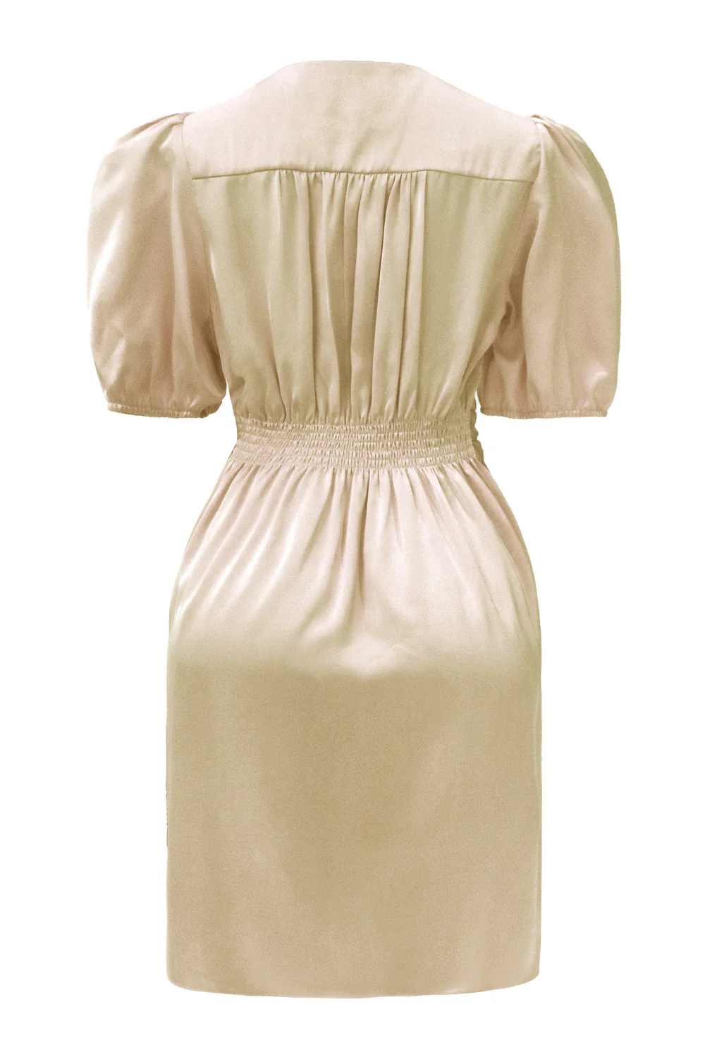 Tiki Ss Twist Dress | Champagne | Kjole fra Liberté - Image 4