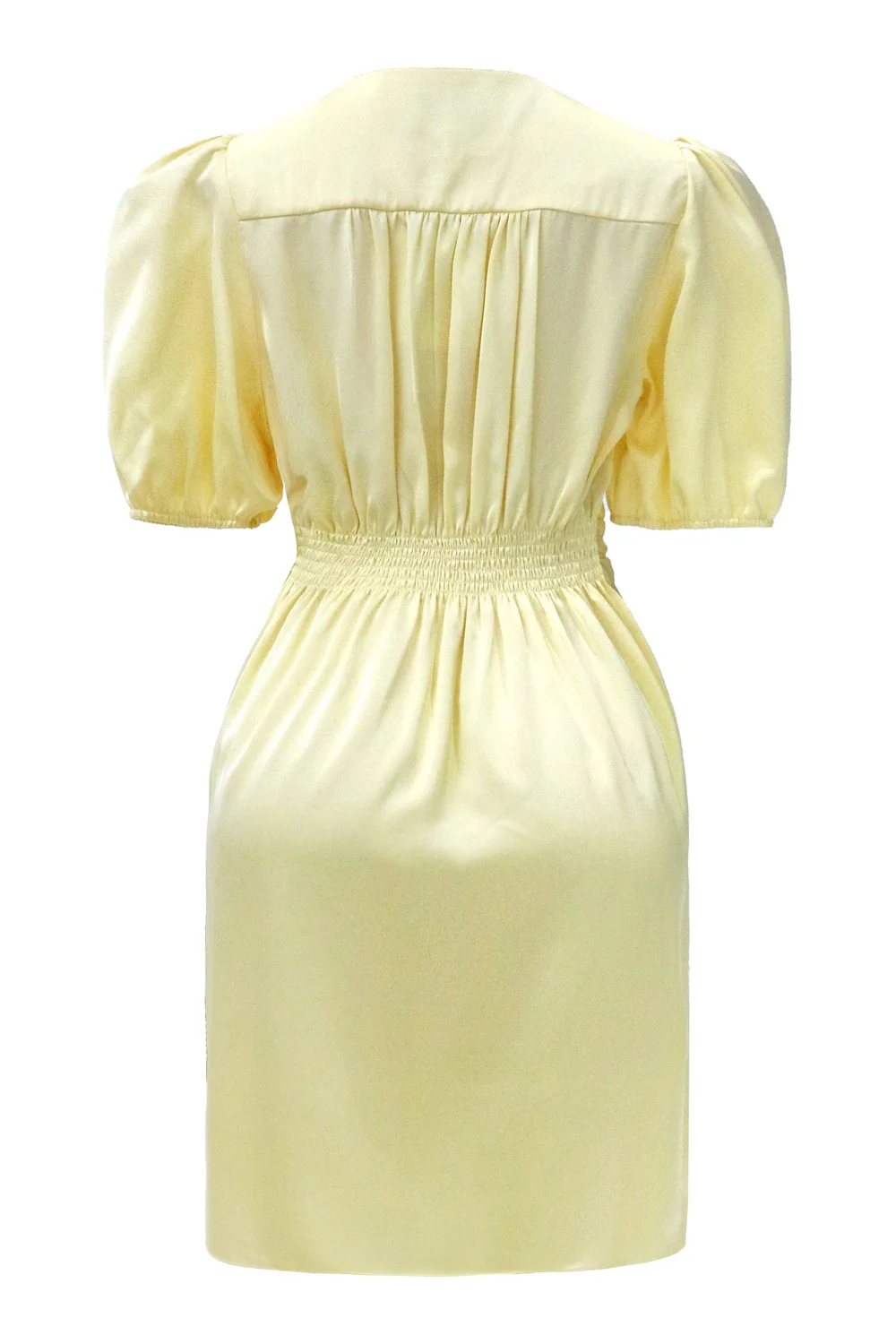Tiki Ss Twist Dress | Yellow | Kjole fra Liberté - Image 4