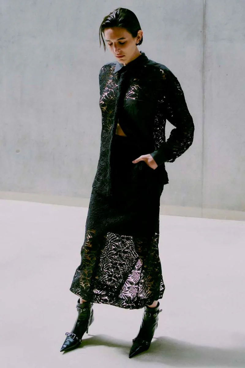 Tila Shirt 203388 | Black | Skjorte fra Copenhagen Muse - Image 2