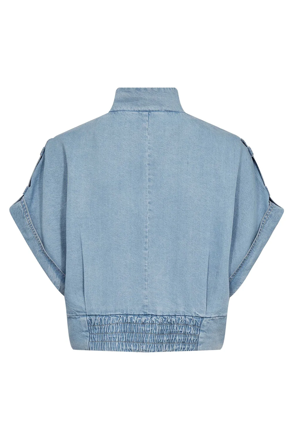 Tillycc Vest | Fade Denim | Vest fra Co'Couture - Image 5