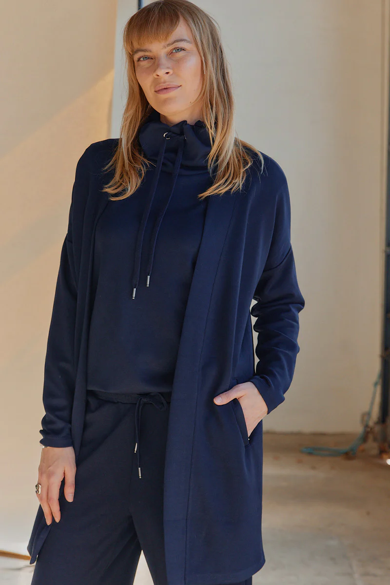 Tini Cardigan | Blå | Cardigan fra Statebird - Image 4