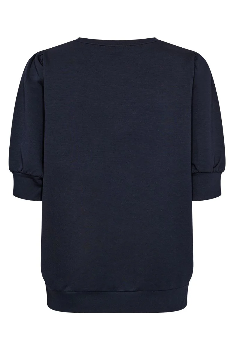 Tini Short Sleeve | Blå | Bluse fra Statebird - Image 5