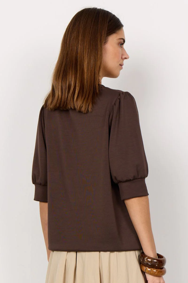 Tini Short Sleeve | Brun | Bluse fra Statebird - Image 7