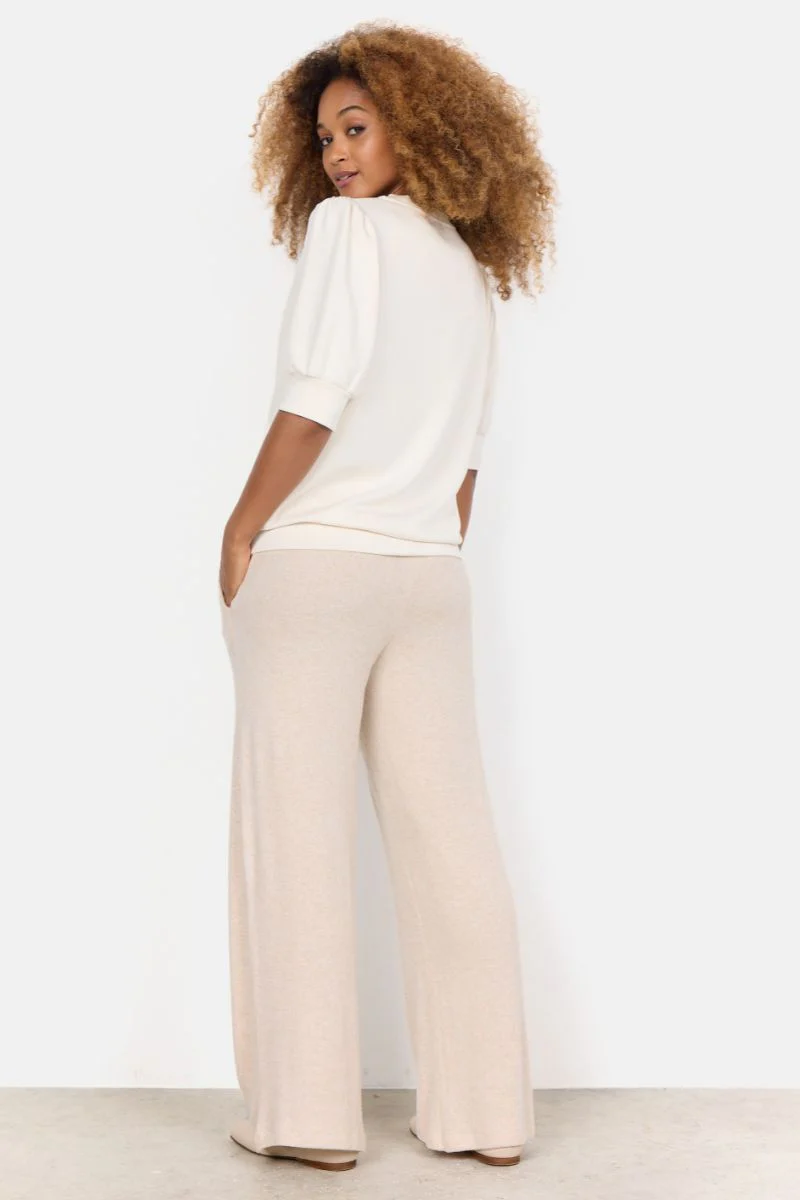 Tini Short Sleeve | Creme | Bluse fra Statebird - Image 11