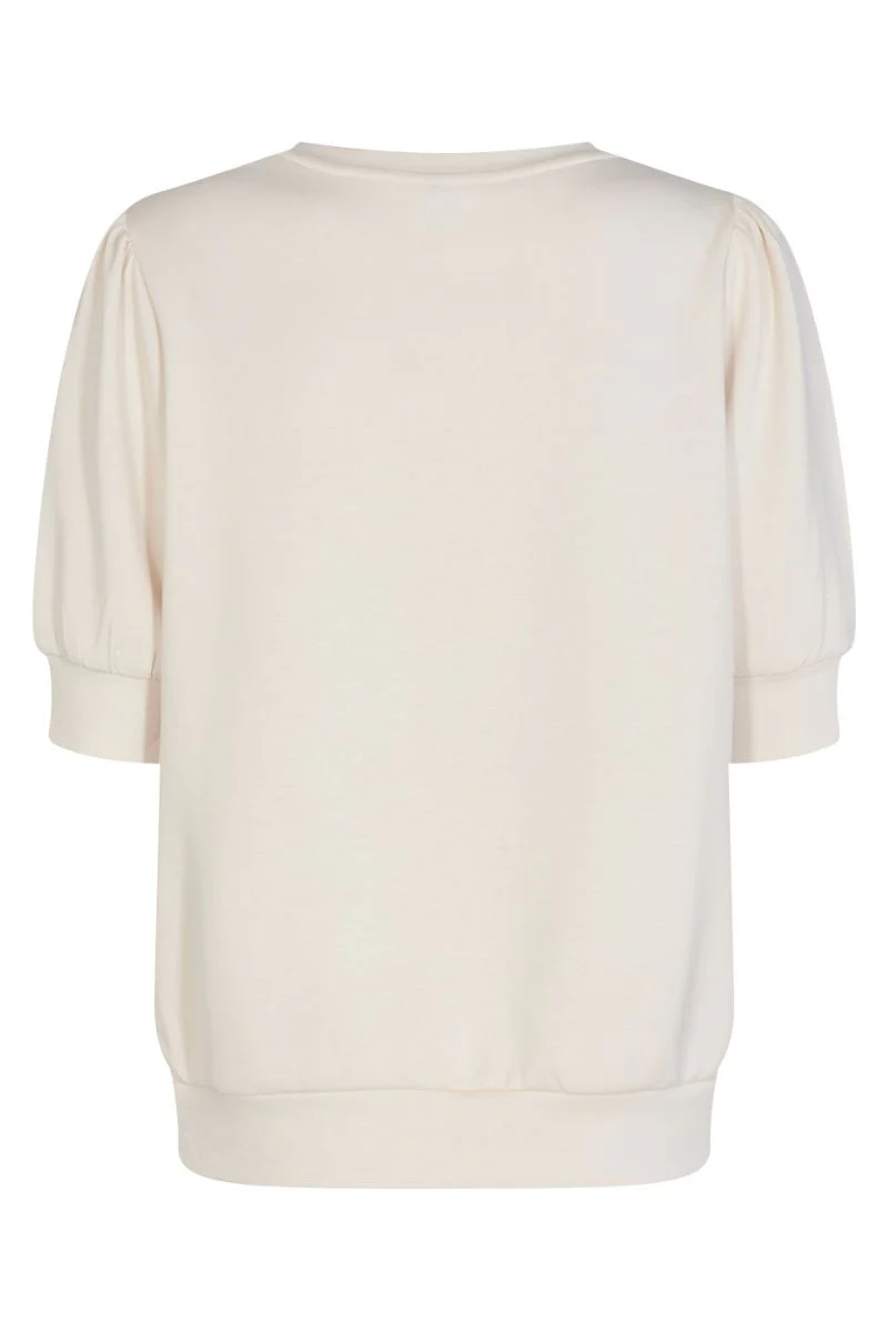 Tini Short Sleeve | Creme | Bluse fra Statebird - Image 5