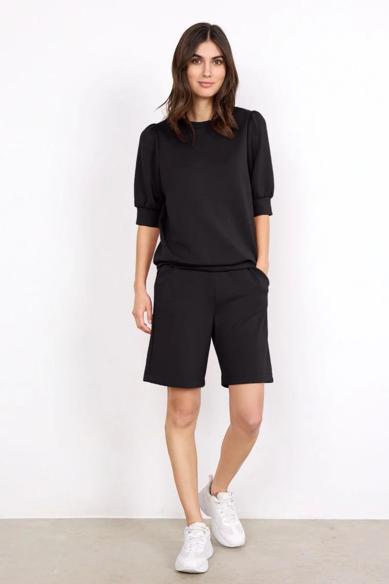 Tini Short Sleeve | Sort | Bluse fra Statebird - Image 4