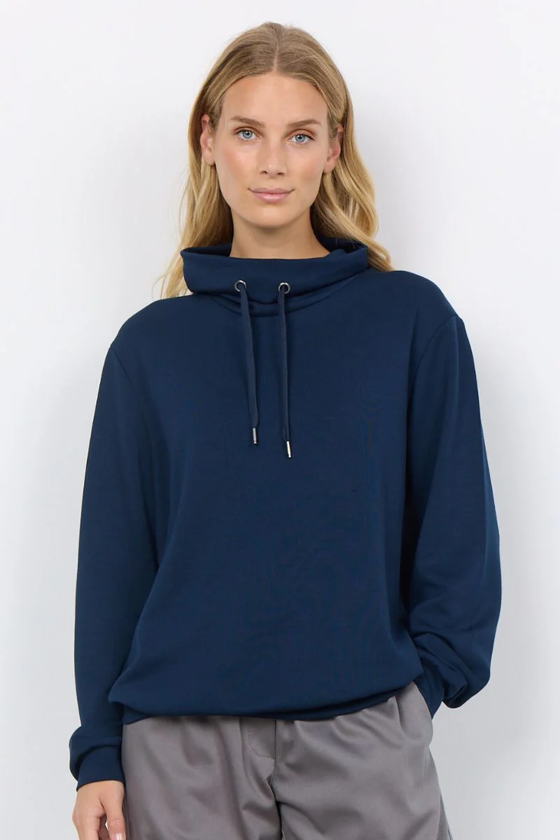 Tini Sweatshirt | Blå | Sweatshirt fra Statebird - Image 11