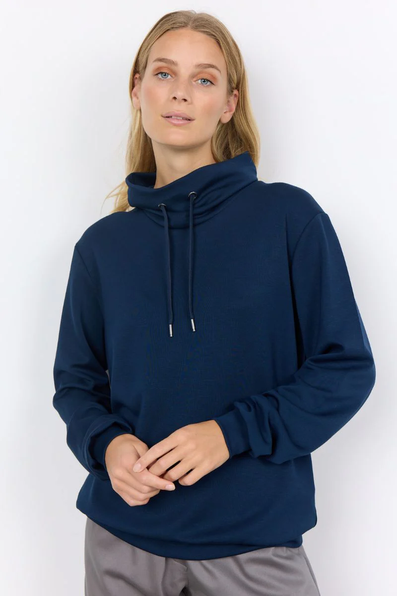 Tini Sweatshirt | Blå | Sweatshirt fra Statebird - Image 8