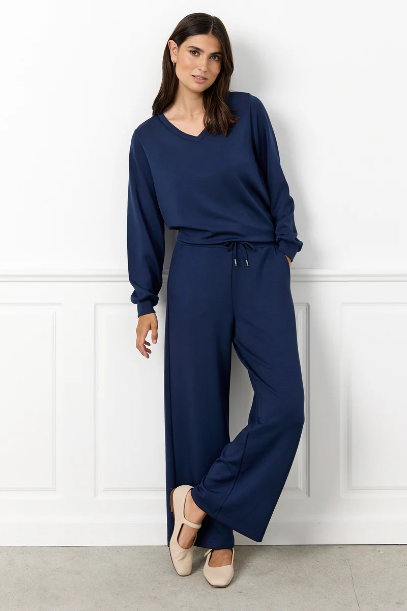 Tini Wide Pants | Blå | Bukser fra Statebird - Image 14