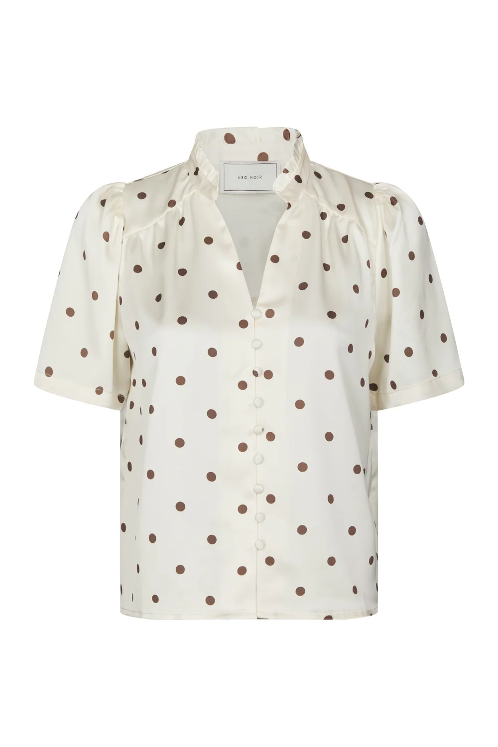 Torana Dotted Blouse | Creme