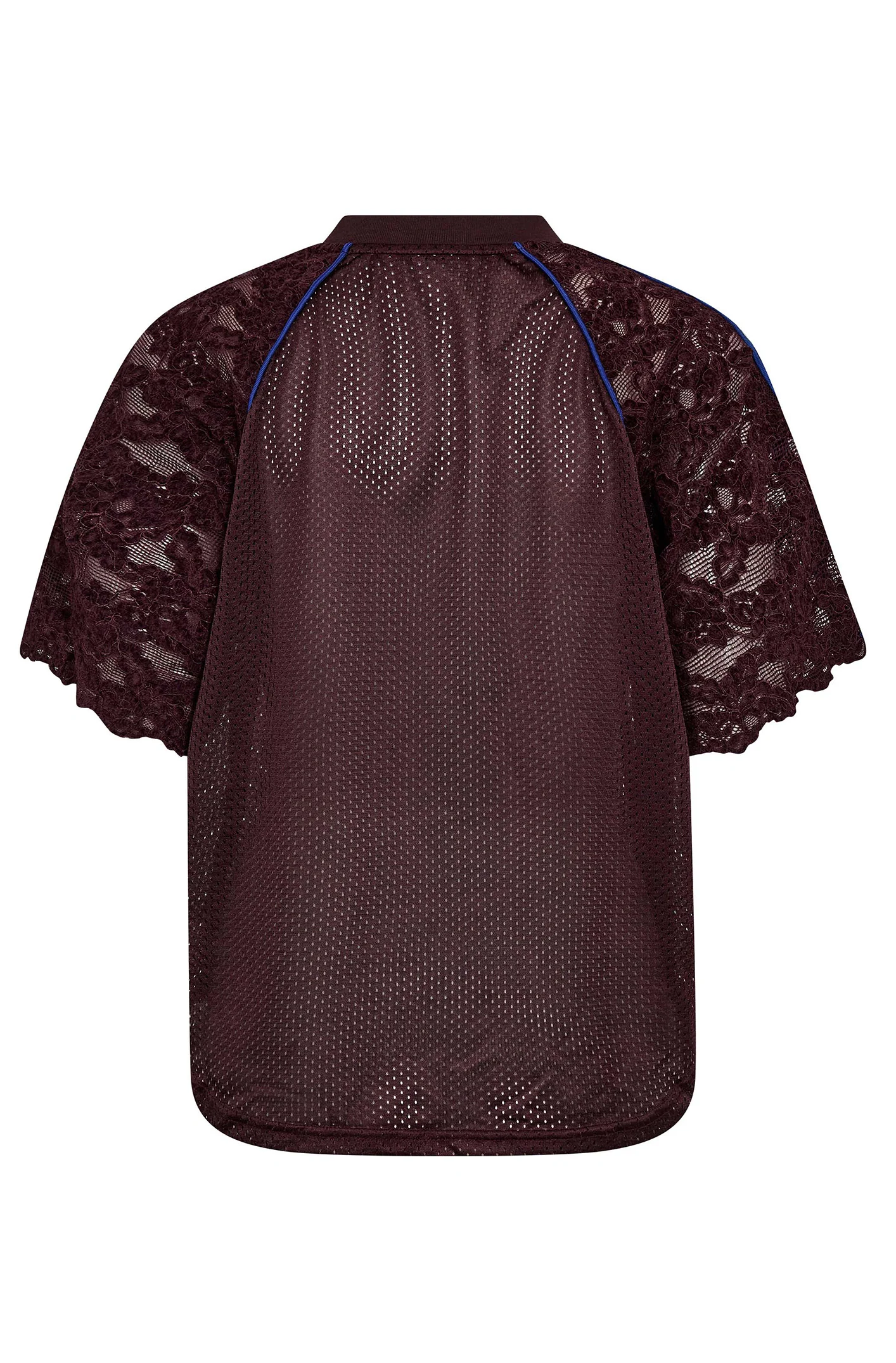 Trey Lace Tee 45046 | New Blue | Top fra Co'couture - Image 3