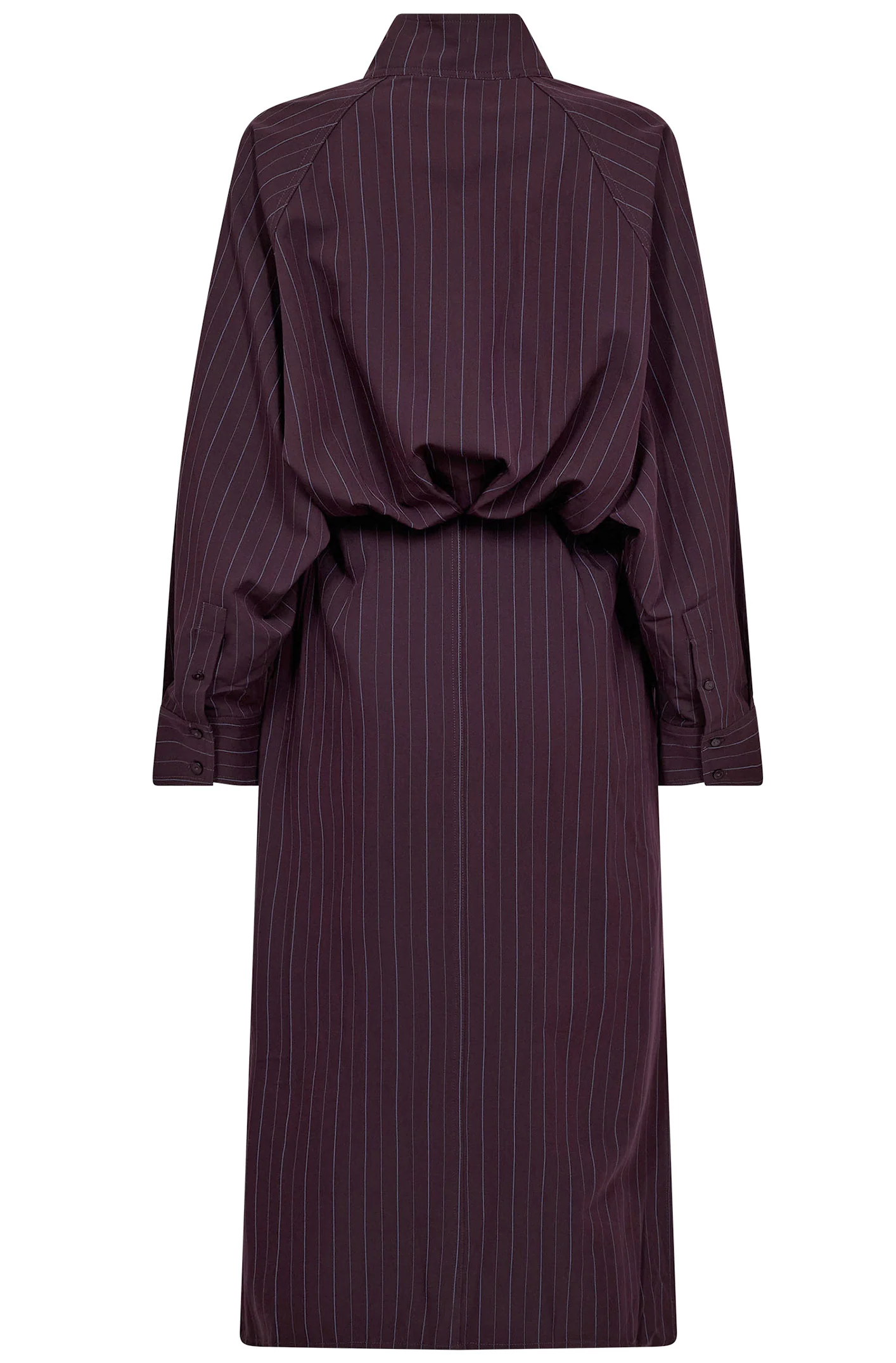 Trinny Stripe Batwing Dress 46011 | Plum | Kjole fra Co'couture - Image 3
