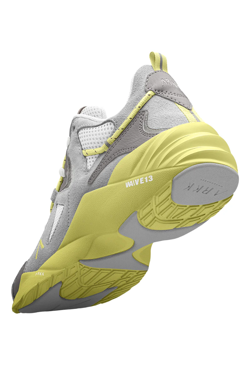 Tuzon Suede | Lunar Rock Elfin Yellow | Sneakers fra Arkk - Image 6