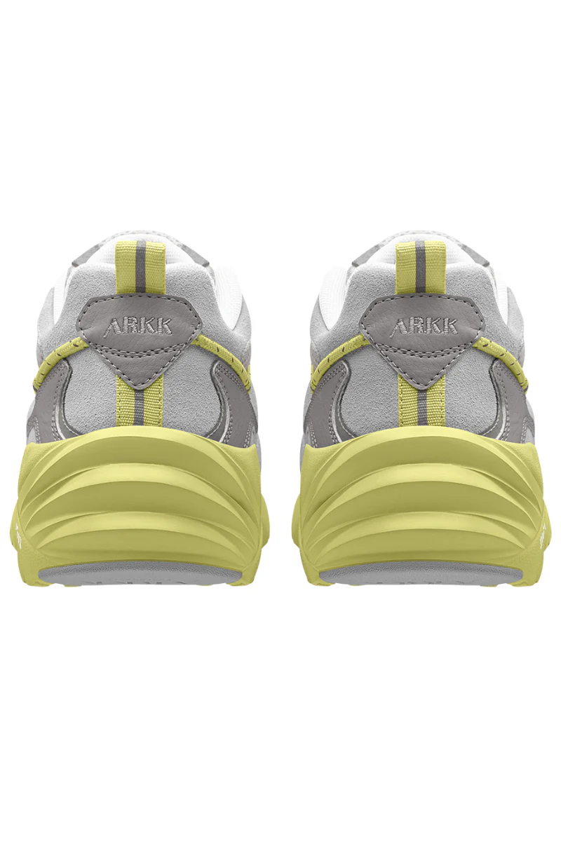 Tuzon Suede | Lunar Rock Elfin Yellow | Sneakers fra Arkk - Image 8