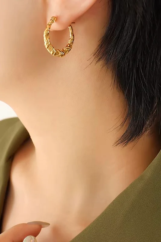 Twist Rope Earrings | Ørering fra Birdsong - Image 5