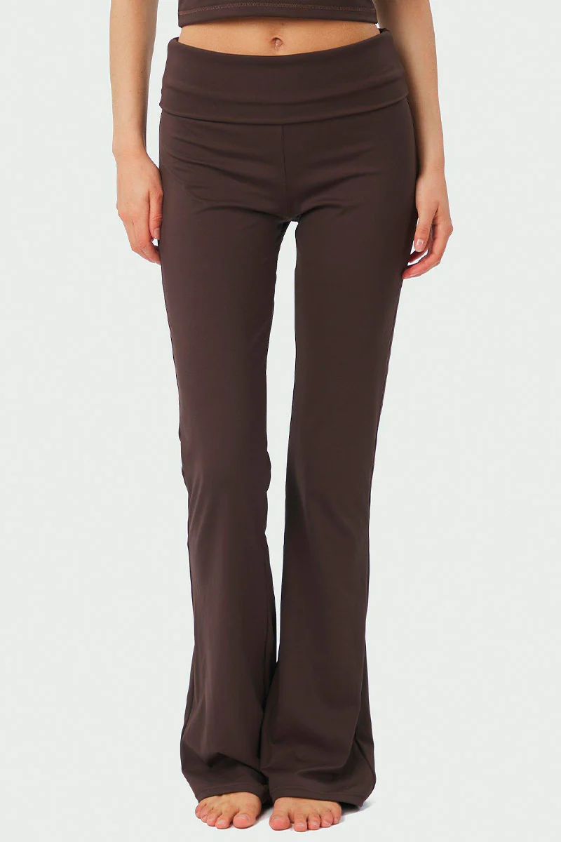 Ulianna Leggings Pants | Chocolate Brown | Athleisure fra Neo Noir - Image 3