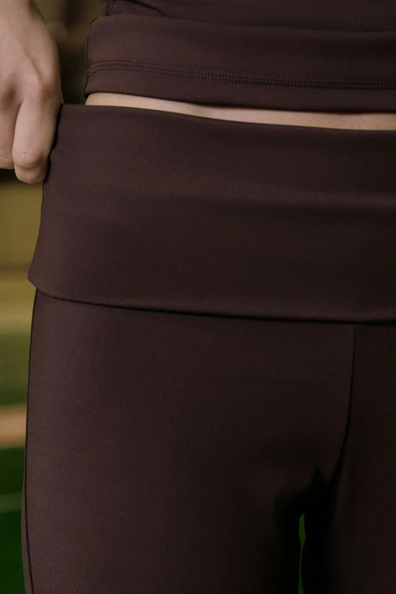Ulianna Leggings Pants | Chocolate Brown | Athleisure fra Neo Noir - Image 4