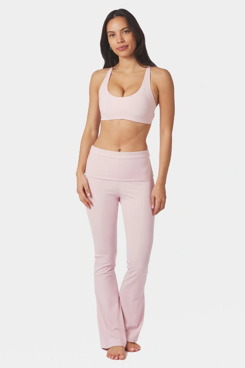 Ulianna Leggings Pants | Light Pink | Bukser fra Neo Noir - Image 8