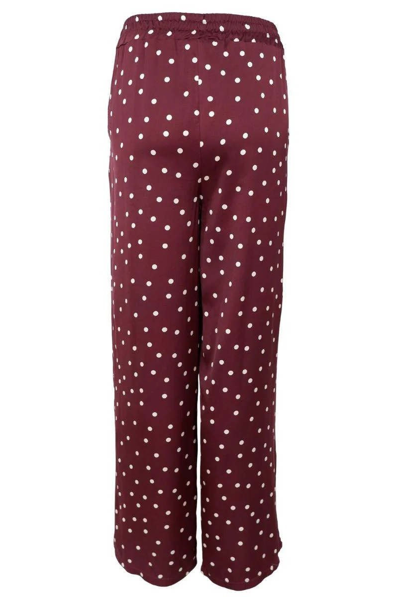 Valery Pant | Plum | Bukser fra Black Colour - Image 4