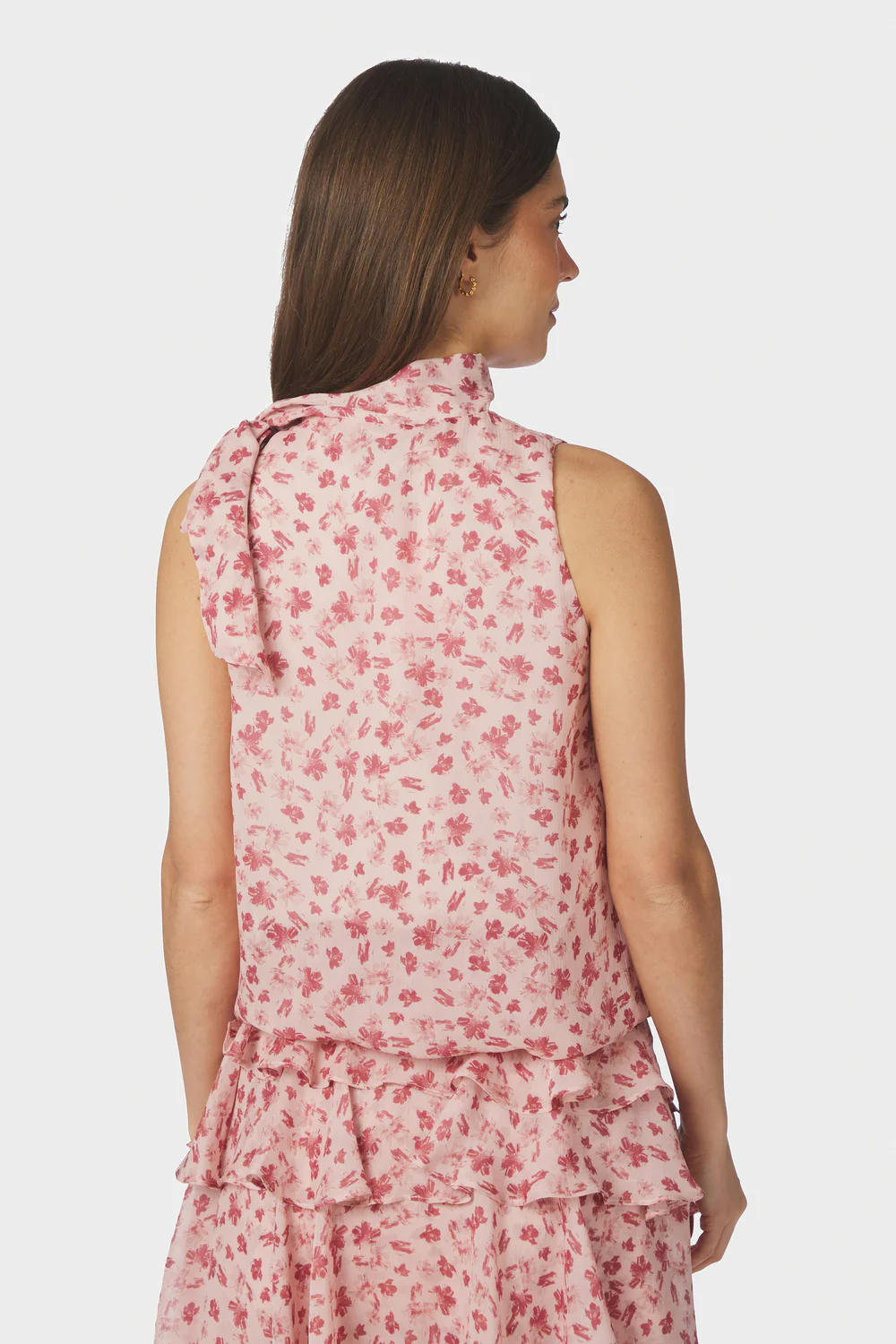 Veda Flower Top | Dusty rose | Top fra Neo Noir - Image 5