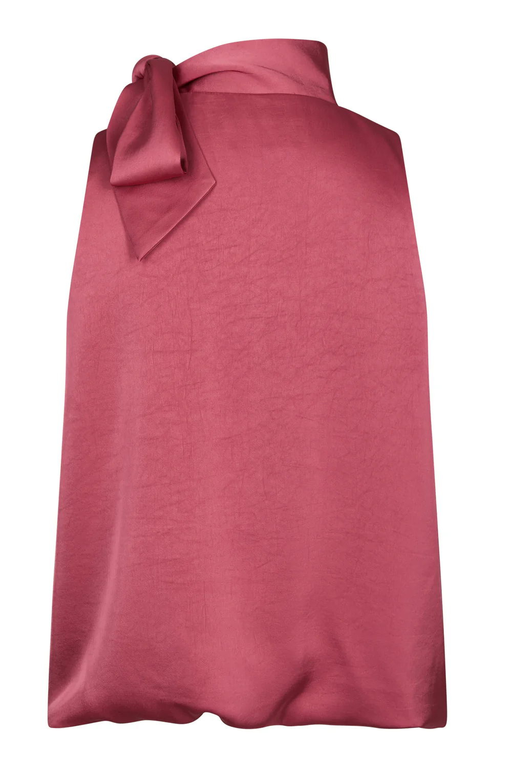 Veda Heavy Sateen Top | Cherry Pink | Top fra Neo Noir - Image 6