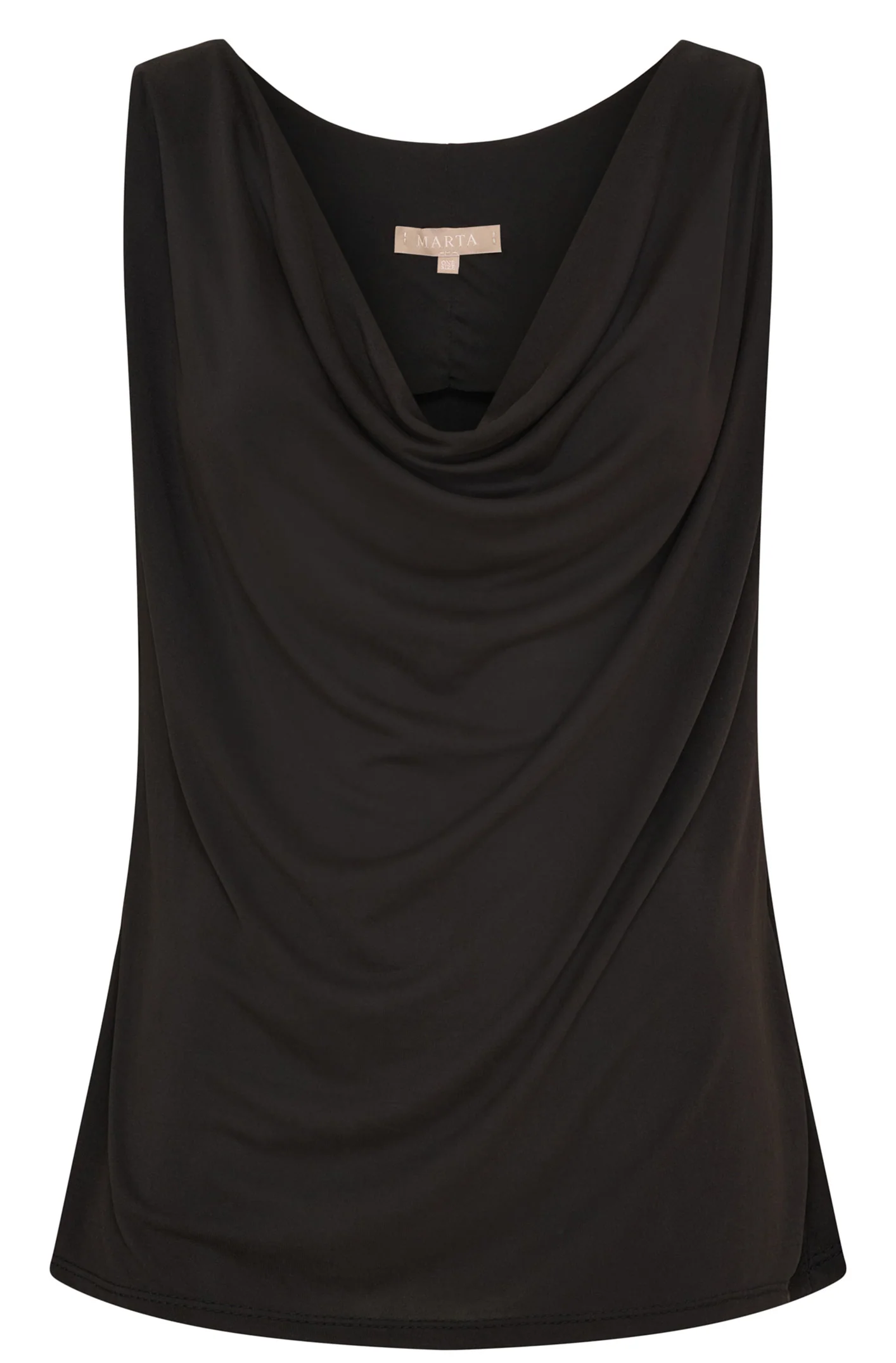 Veronika Top | Black | Top fra Marta du Chateau