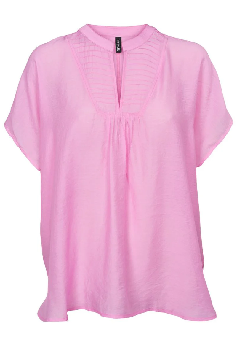 Vilde Blouse 2535 | Pink | Bluse fra Prepair - Image 2
