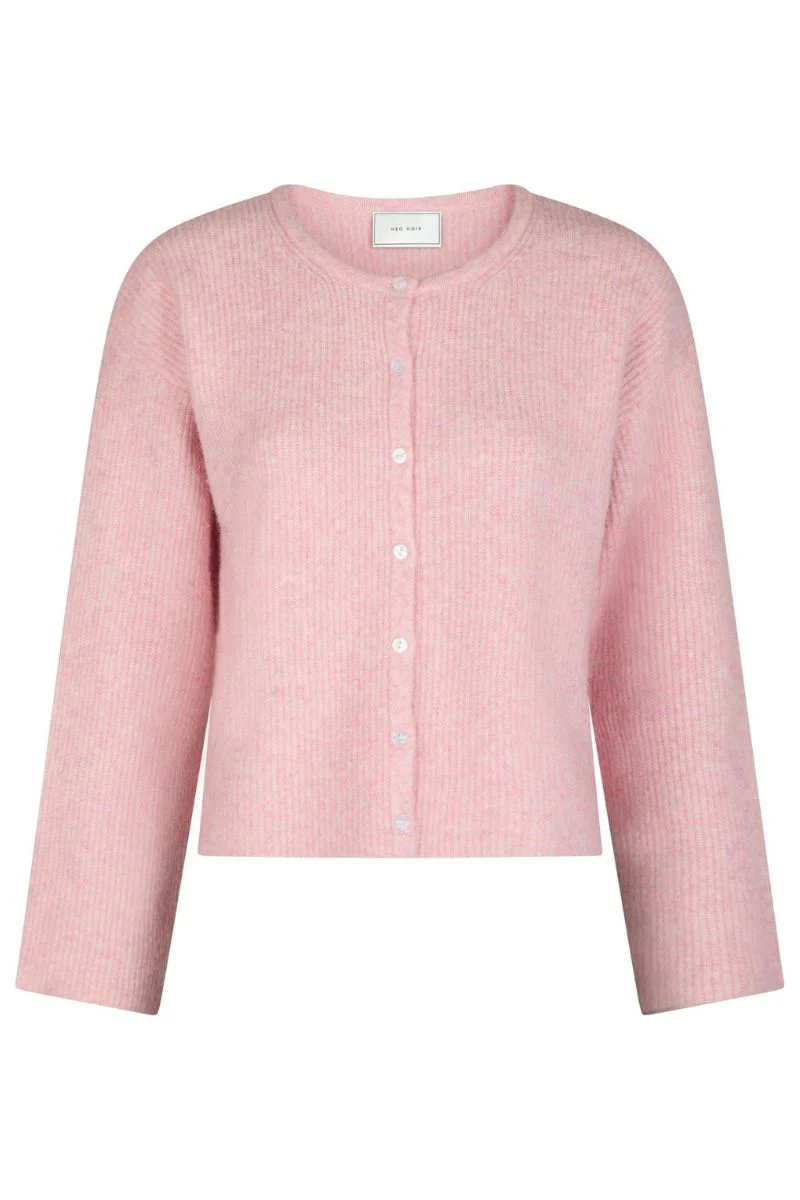 Vilja Knit Cardigan | Pink | Strik fra Neo Noir