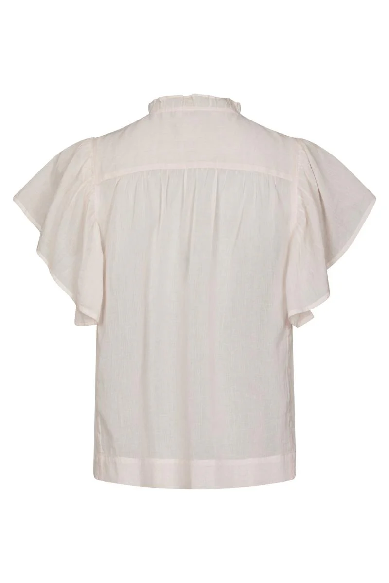 Vinsa S Voile Top | Light Pink | Bluse fra Neo Noir - Image 5