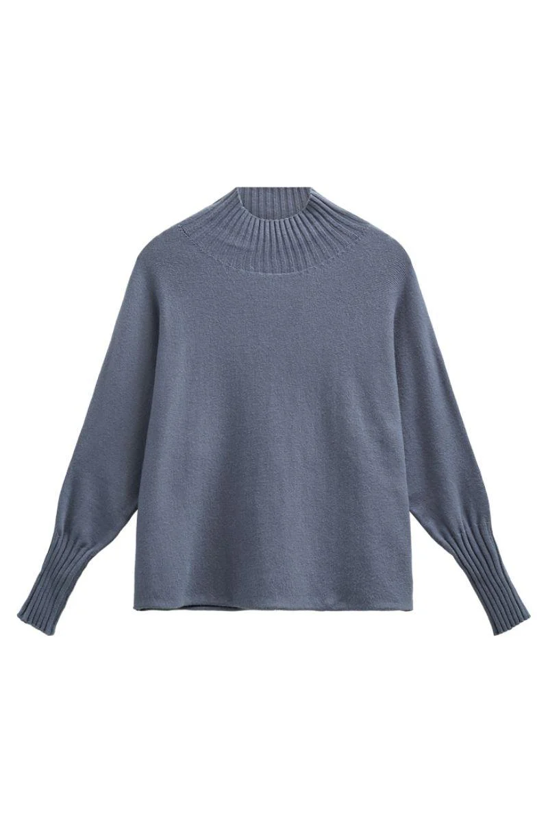 Visit Pullover 208099 | Vintage Indigo | Strik fra Freequent - Image 2