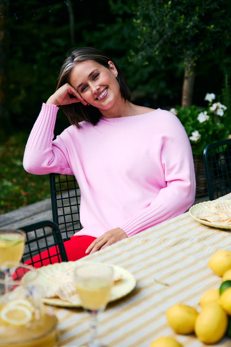 Visit Pullover 208101 | Pale Mauve | Strik fra Freequent - Image 3