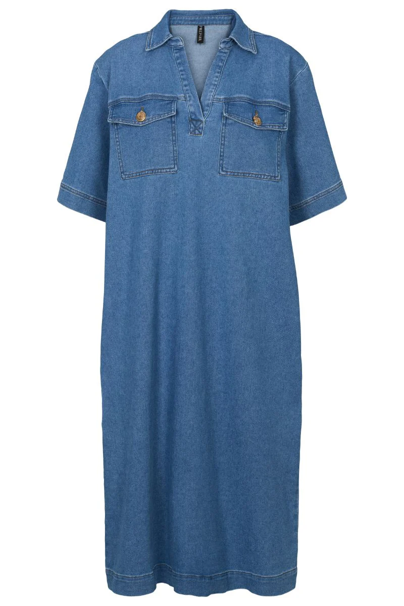 Vivian Dress 2752 | Blue | Kjole fra Prepair - Image 2