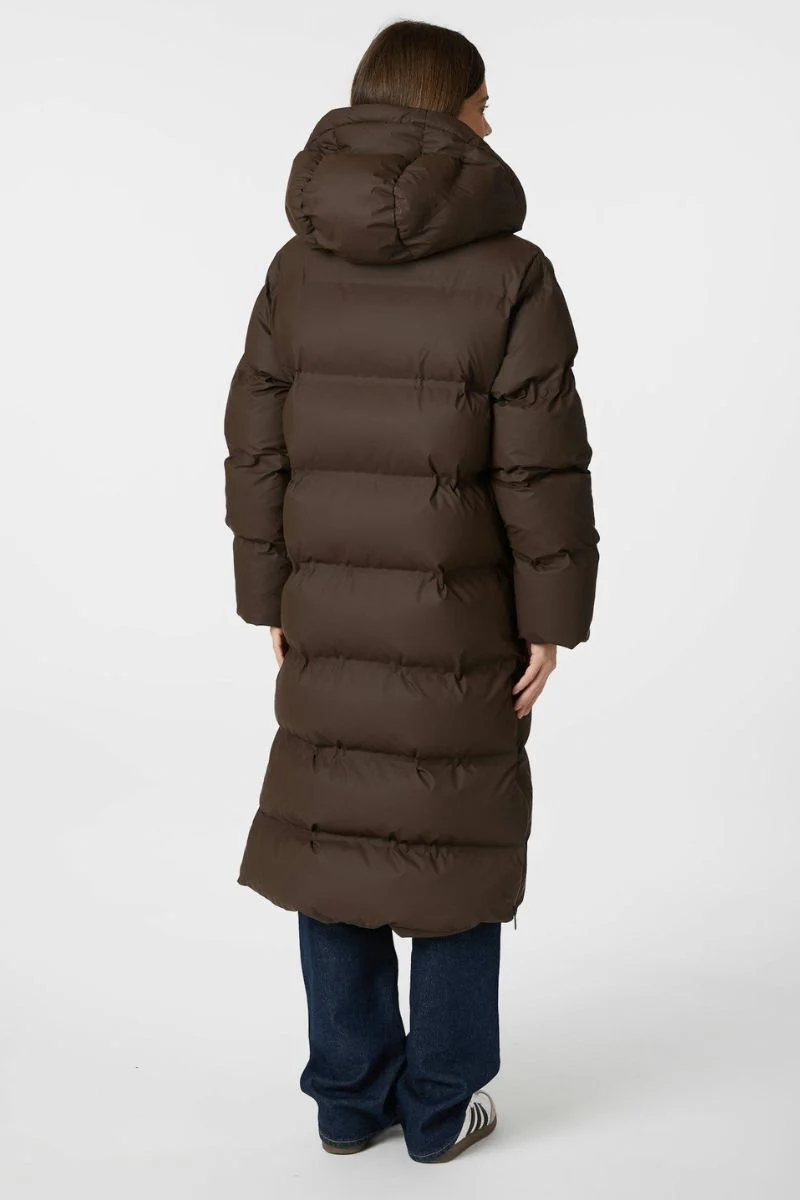 Viviana C Puffer Jacket | Dark Brown | Jakke fra Neo Noir - Image 6