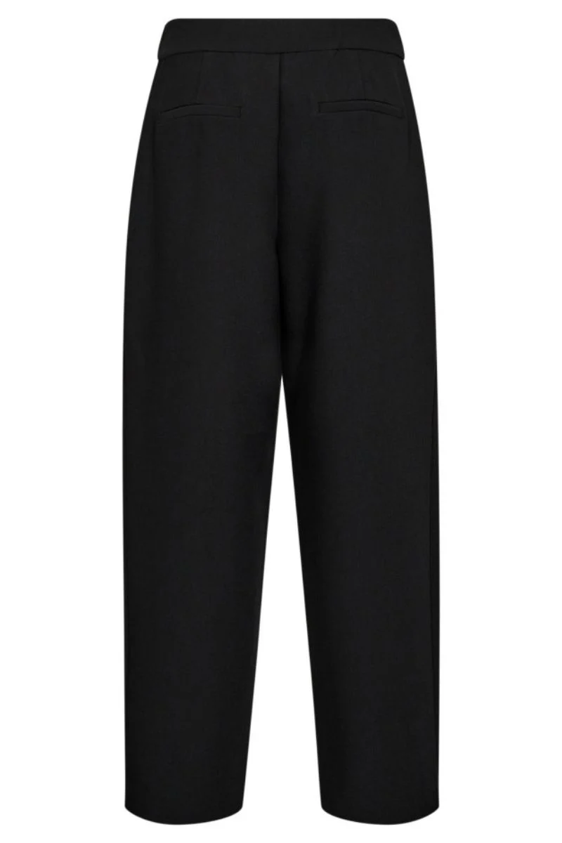 Vola Carrot Pleat Pant 31560 | Black | Bukser fra Co'couture - Image 4