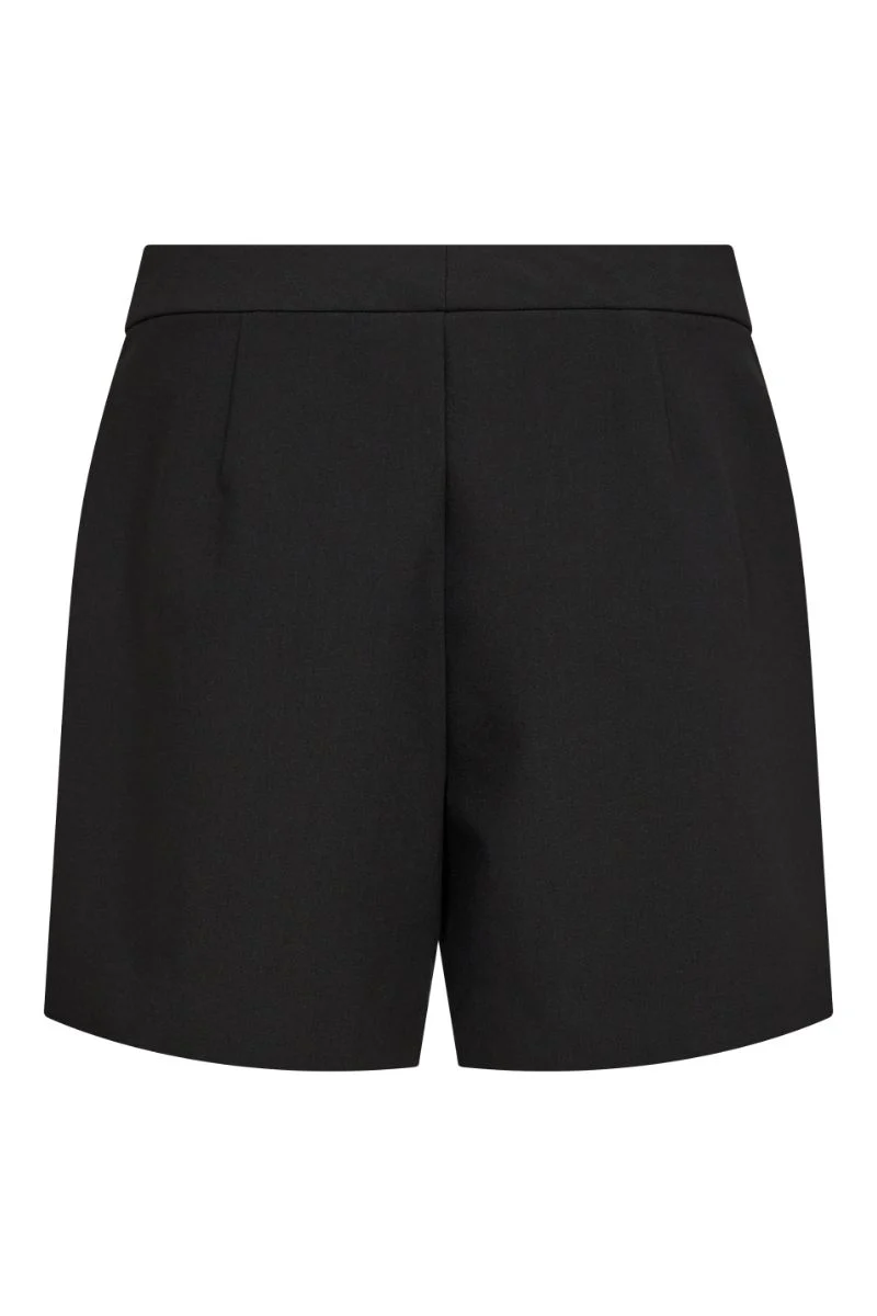 Vola Crop Pleat Shorts 31224 | Black | Shorts fra Co'couture - Image 4