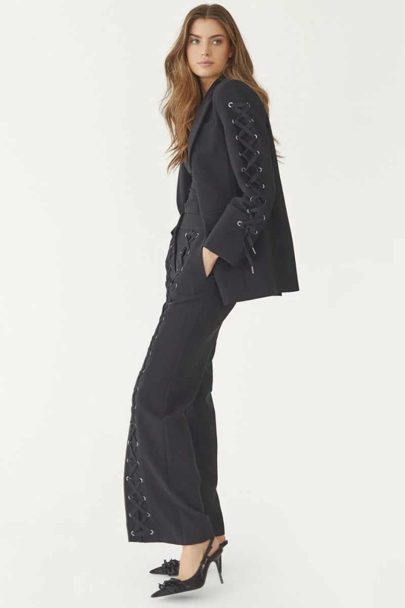 Vola Eyelet Blazer 30284 | Black | Blazer fra Co'couture - Image 6