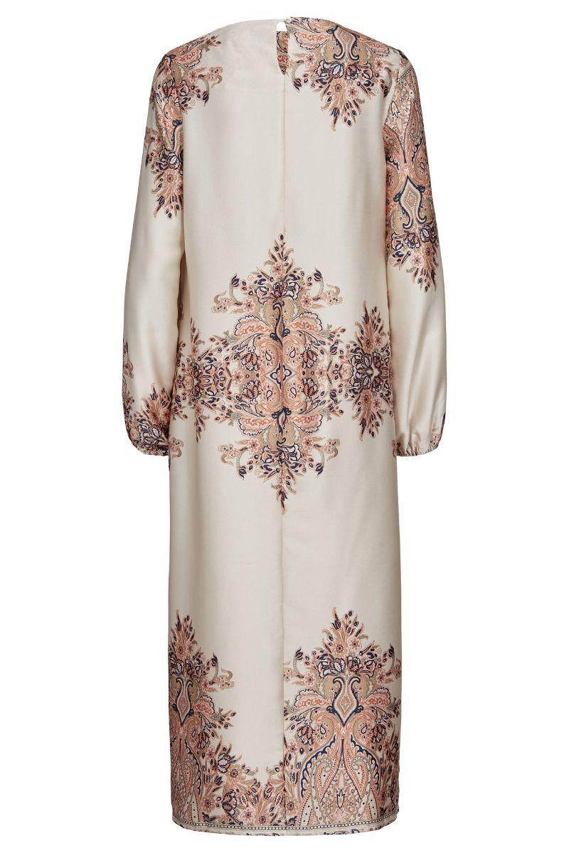 Wennise Ls Dress | Creme Paisley | Kjole fra Liberté - Image 4