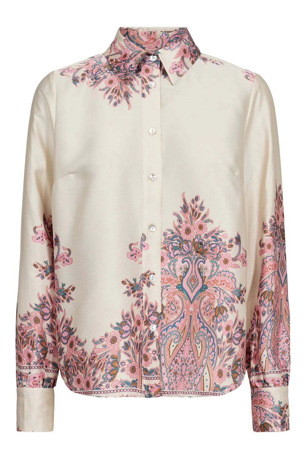 Wennise Ls Shirt | Pink Paisley | Bluse fra Liberté - Image 2