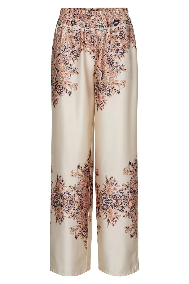 Wennise Pants | Creme Paisley | Bukser fra Liberté - Image 2