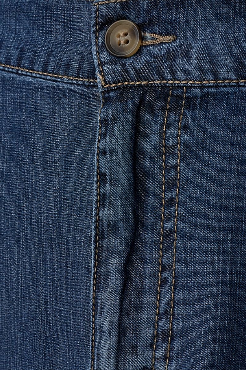 Wilke Skirt 205135 | Medium Blue Denim | Nederdel fra Freequent - Image 7