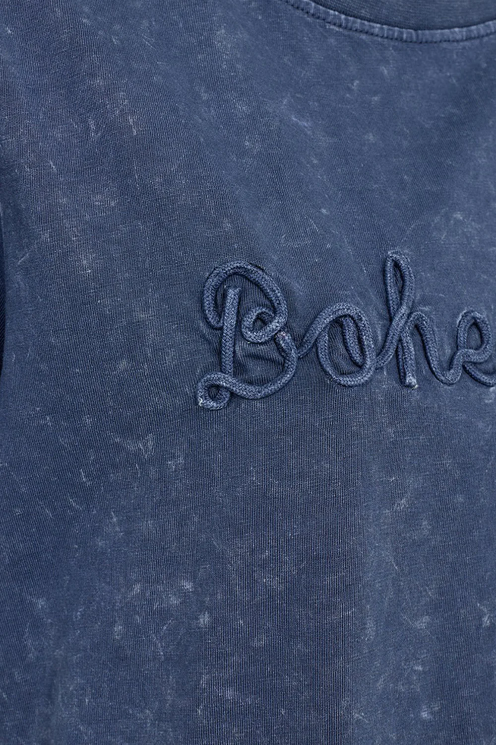 Wille Tee 204383 | Vintage Indigo | T-Shirt fra Freequent - Image 2