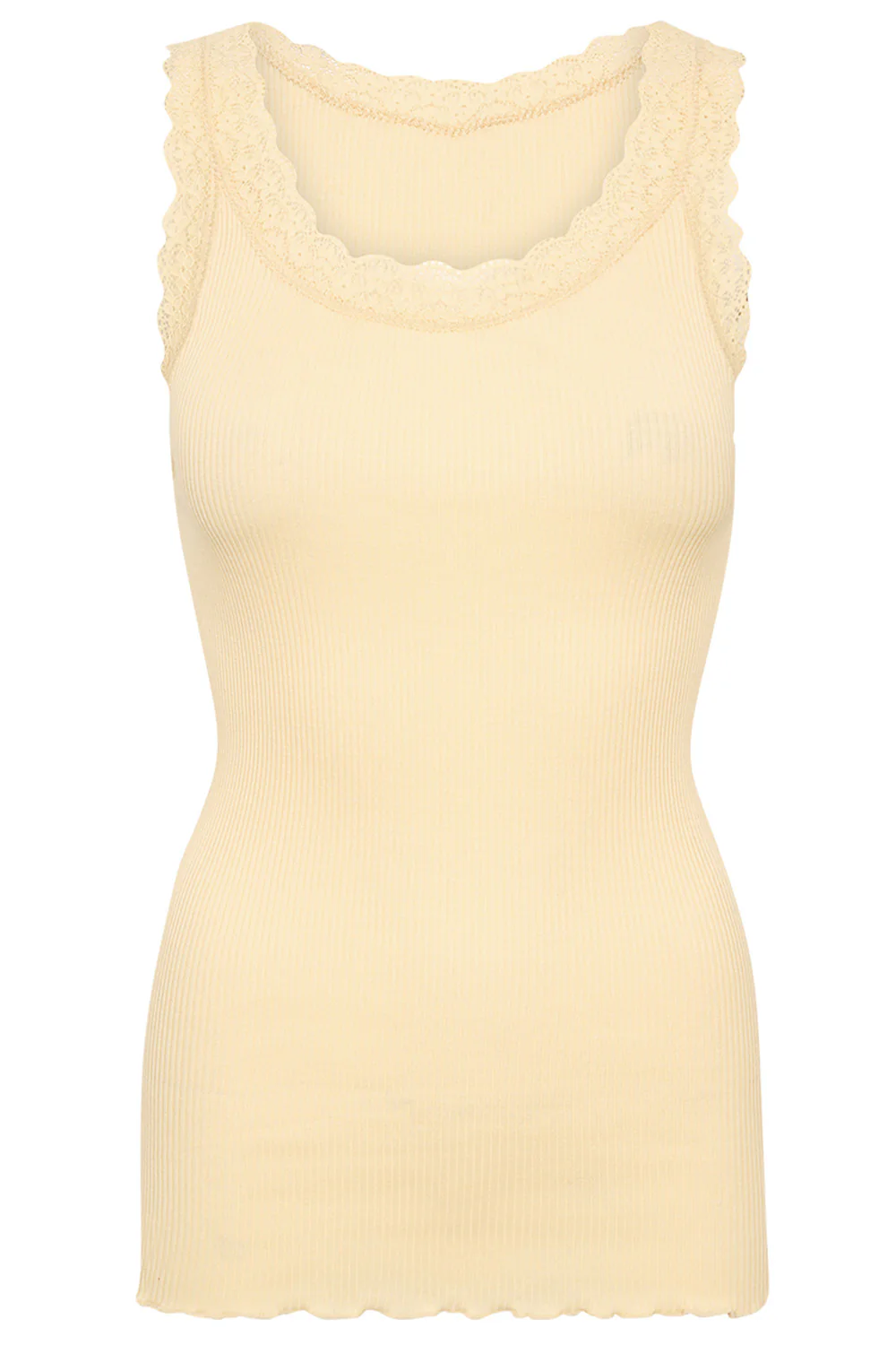 Windsor Silk Top | Gul | Top fra Statebird