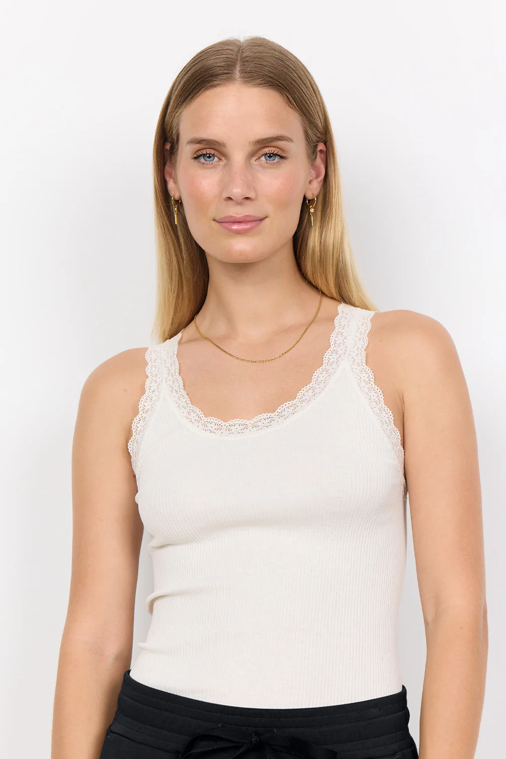 Windsor Silk Top | Offwhite | Top fra Statebird - Image 3