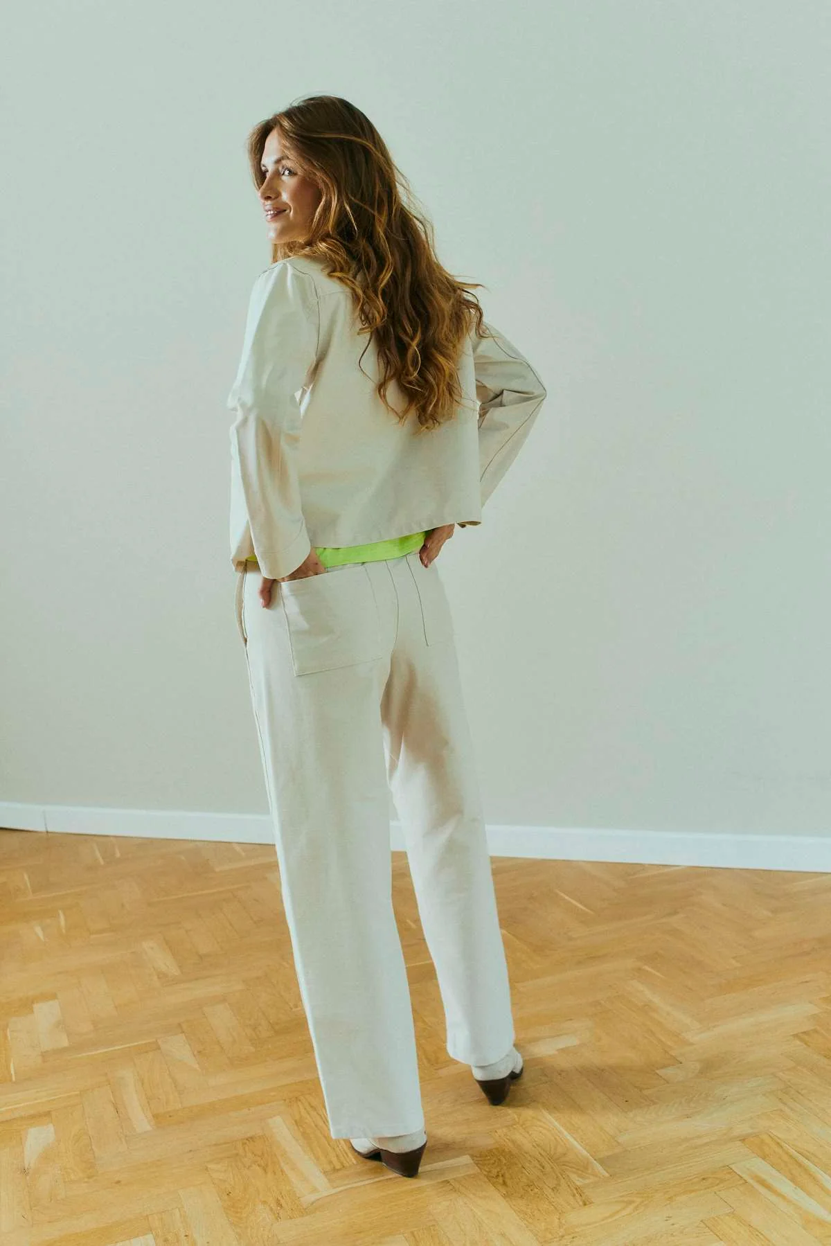 Zandra Jacket 207703 | Moonbeam | Jakke fra Freequent - Image 12
