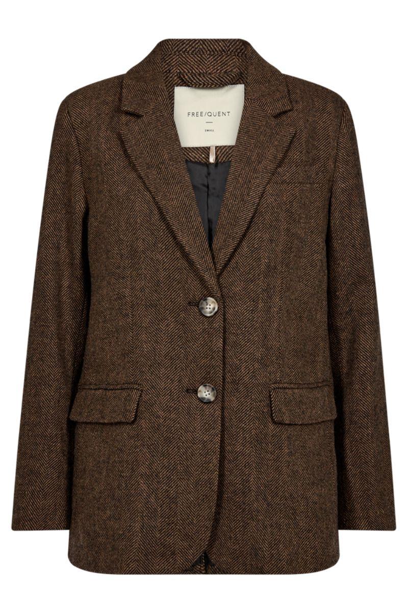 Zango Jacket 206571 | Coffee Bean W. Black | Jakke fra Freequent - Image 2